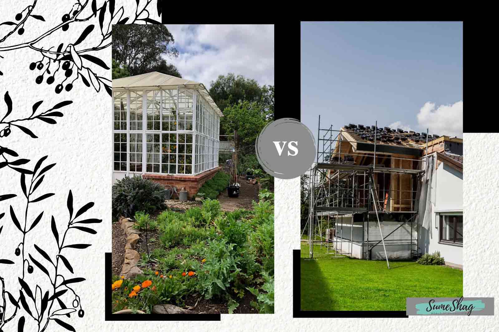 Is it cheaper to build an orangery or extension